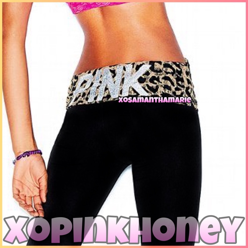 VS PINK Bling Crop Legging - Picture 12 of 15